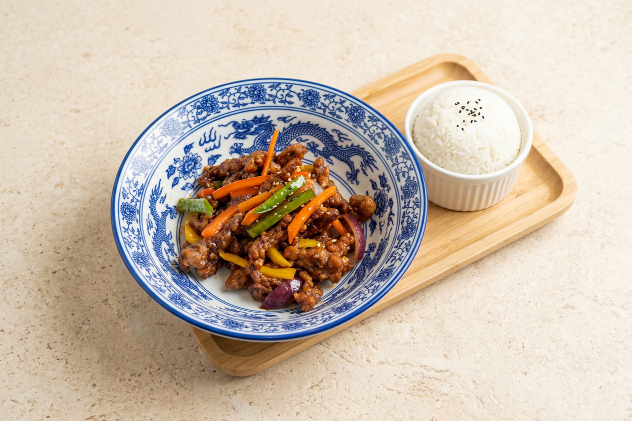 Gan Bian Rindfleisch